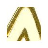 24K Gold Plated/ 0.12µm/ Ivory
