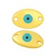 Conector de Metal Zamak Esmaltado Ovalado Ojo 20x13mm