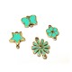 Flor 17x23mm y 13x18mm Estrella 16x18mm Mariposa 17x15mm