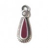 999° Silver Antique Plated/ 5µm/ Bordeaux