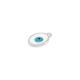 Colgante de Metal Zamak Oval Esmaltado 13x17mm