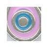 999° Επάργυρο Αντικέ/ 5µm/ Pastel Ροζ/ Τυρκουάζ/ Multi