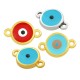 Conector de Metal Zamak Esmaltado Redondo Ojo 10mm (Int.7mm)