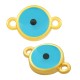 Conector de Metal Zamak Esmaltado Redondo Ojo 10mm (Int.7mm)