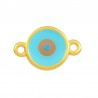 24K Gold Plated/ 0.12µm/ Azure/ Iced Coffee/ Multi