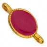 Plaqué or 24 carats/Magenta
