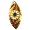 24K Gold Plated/ 0.12µm/ Brick Red/ Ivory/ Multi