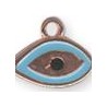 24K Rose Gold Plated/ 0.12µm/ Light Blue/Black