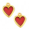 Rouge transparent/Or