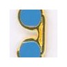 24K Gold Plated/ 0.12µm/ Blue