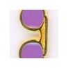 Oro 24K/Violeta Oscuro
