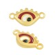 Conector de Metal Zamak Ojo Esmaltado 14x11mm