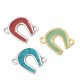 Enameled Zamak Connector Horseshoe 12x14mm