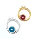 Colgante de Metal Zamak Granada Esmaltada 17x15mm
