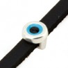 999° Silver Antique Plated/ 5µm/ Blue/ Black