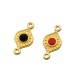 Intercalaire en Métal/Zamak émaillé 8,5x10mm