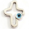 Argento Anticato/Azzurro/Nero