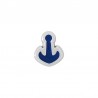 Argento Anticato/Blu Scuro