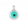 Argent antique 999° plaqué/Veraman/Noir