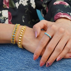 Breloque étoile en Métal/Zamak émaillé 6mm