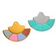 Enameled Zamak Pendant 40x30mm