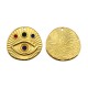 Enameled Zamak Pendant Round Eye 30mm