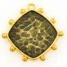 Oro 24K/ Gris Transparente