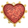 24K Rose Gold Plated/ 0.12µm/ Transparent Red