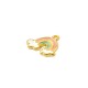 Pendentif nuage arc-en-ciel en Métal/Zamak émaillé 19x11mm