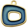 24K Gold Plated/ 0.12µm/ Transparent Blue