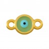 Oro 24K/0,12 µm/Menta/Azul Claro/Negro
