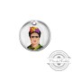 Breloque Ronde en Laiton Frida Kahlo 20 mm