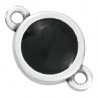 Argent antique/Noir