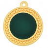 24K Gold Plated/Dark Green