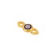 Connettore Rotondo in Zama Smaltato 16X6 mm
