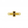 Placcato oro 24K / 0,12 µm / Marrone