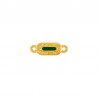 Placcato in oro 24 carati / 0,12 µm / Verde bosco