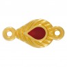 Placcato in oro 24 carati / 0,12 µm / Ciliegia