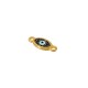 Conector Ovalado de Zamak Esmaltado con ojo Turco 10X6 mm