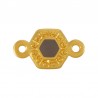 Plaqué or 24 carats / 0,12 µm / Taupe