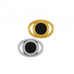 Connecteur Ovale en Zamak Émaillé 14 x 10 mm