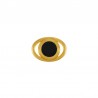 Placcato oro 24K / 0,12 µm / Marrone