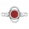 Placcato argento antico 999° / 5µm / Terracotta