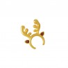 24K Gold Plated/ 0.12µm/ Glitter Red