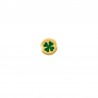 Placcato oro 24K/ 0,12 µm/ Verde trasparente