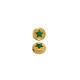 Enameled Zamak Slider Round with Star 9mm Ø2.2mm