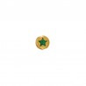 24K Gold Plated/ 0.12µm/ Glitter Green