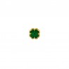 24K Gold Plated/ 0.12µm/ Transparent Green