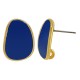 Enameled Zamak Earring 12x18mm