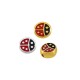 Perle en Zamak Émaillé Coccinelle 8 x 8.4 mm Ø 1.6 mm